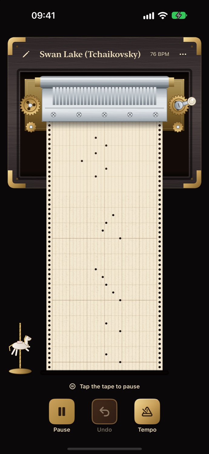 Music Box in ebony