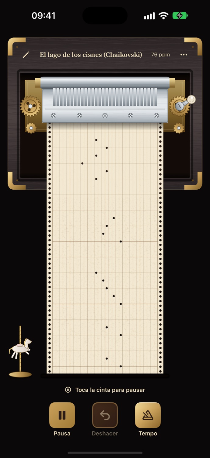 Music Box en ébano