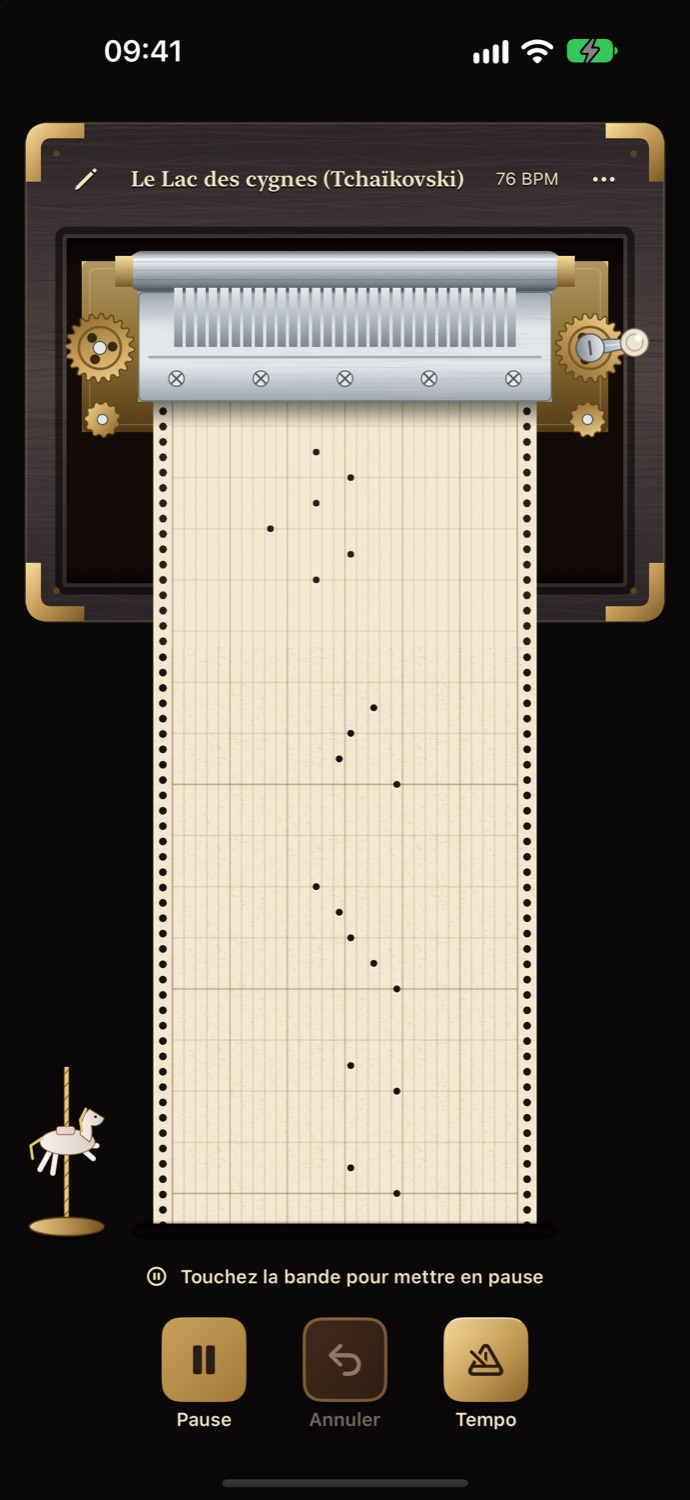Music Box en ébène